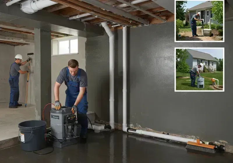 Basement Waterproofing and Flood Prevention process in Lovington, IL